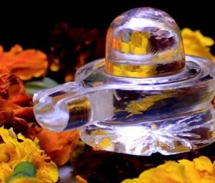 Crystal Shiva Lingam