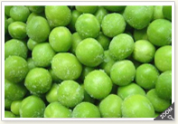Iqf green peas