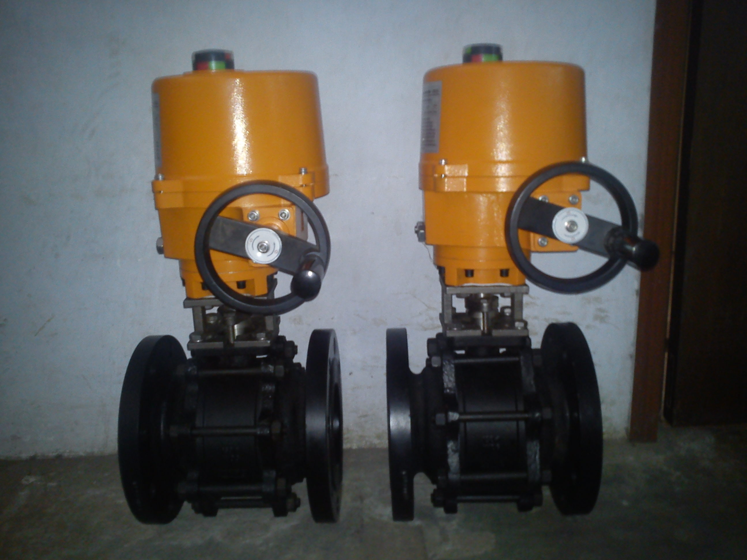 Ball Valve With Electrical actuator