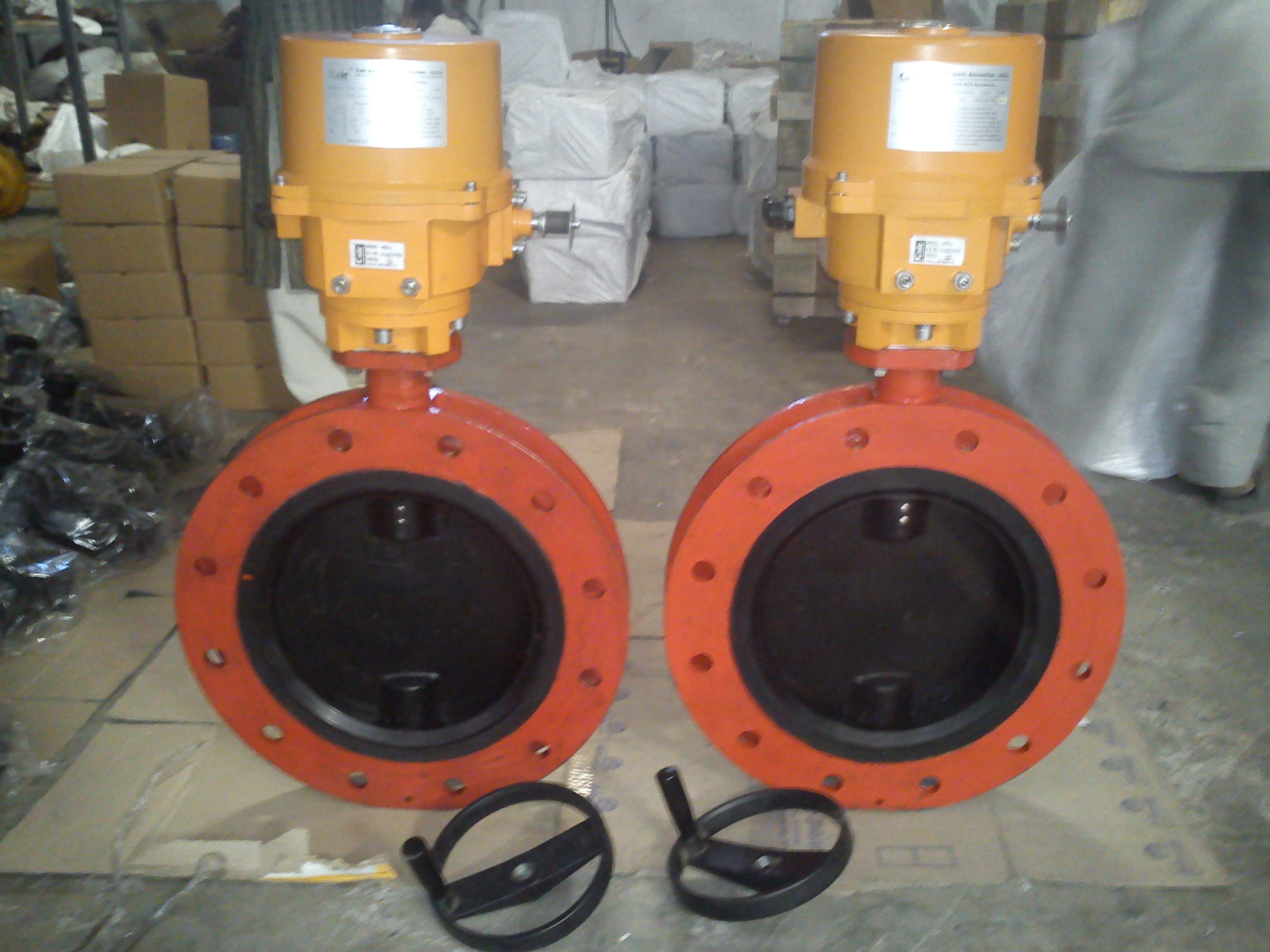 Manufacturer of Motorized Butterfly Valve from Ahmedabad, Gujarat by