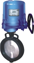 Three Phase Actuator Operated Butterfly Valve