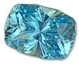 Diamond Shape Aquamarine Stone, for Jewelry Making, Size : 0-5mm