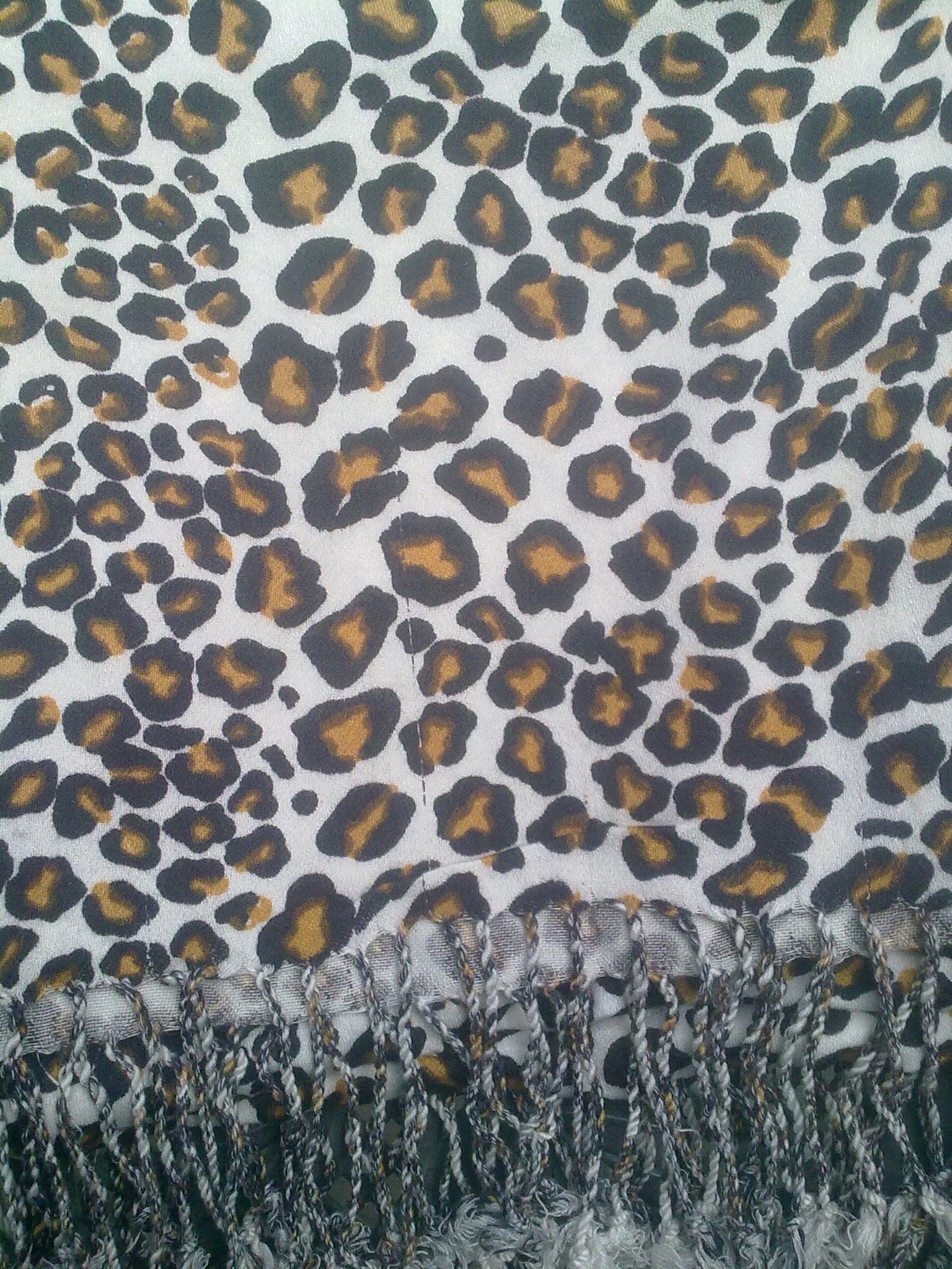 Leopard Print Stole