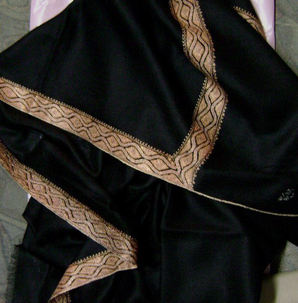 pashmina borderdar shawl