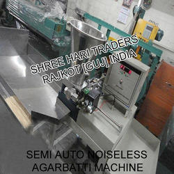 Semi Auto Noiseless Agarbatti Making Machine