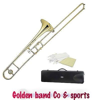 Golden Nickel B Flat Trombone