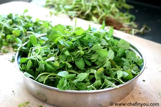 Fresh Fenugreek Leaves