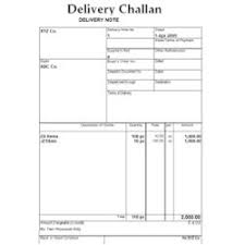 Challan Book Printing Services