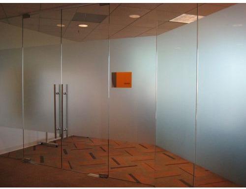 Finished Polyester Conference Room Glass Film, Color : White