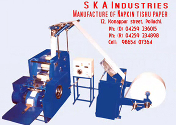 NAPKIN TISSUE PAPER MACHINE