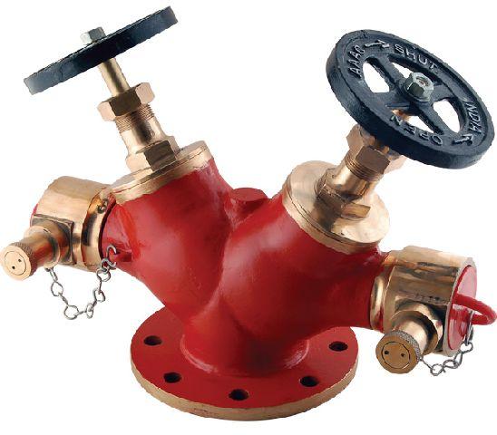 Gunmetal Double Outlet Hydrant Valve