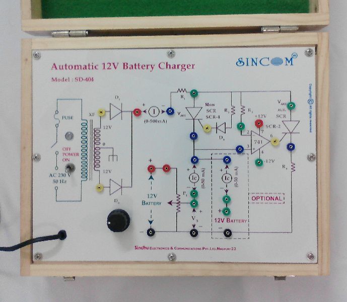 Automatic Battery Charger with 12V Battery SD-404