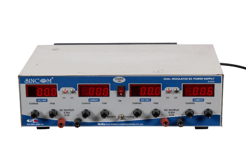 Dual  DC Power Supply  30-0-30V/0-2A with 4 Digital Meters S-3022