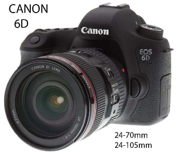 6D EOS Canon Camera