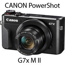 G7X M II Canon Camera