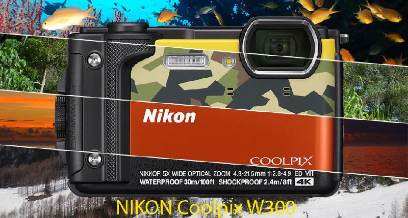 W300 Nikon Camera