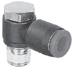 One Touch Pipe Hexagon Head Single Swivel