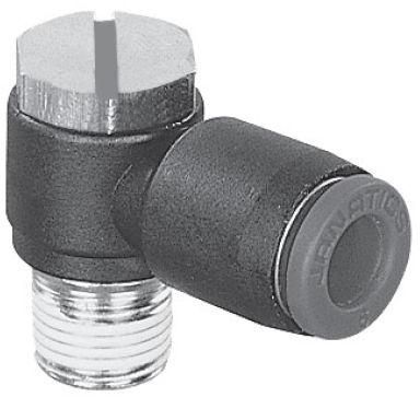 One Touch Pipe Slotted Head Single Swivel