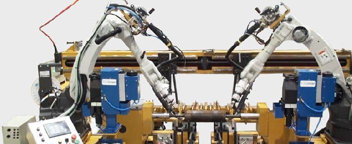 ROBOTIC ROLLER WELDING machine