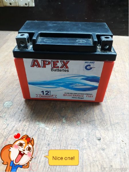 Motorcycle battery