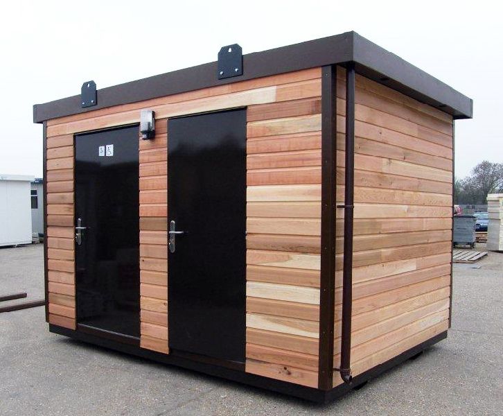 Wooden Portable Security Cabin