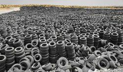 Waste tyre scrap
