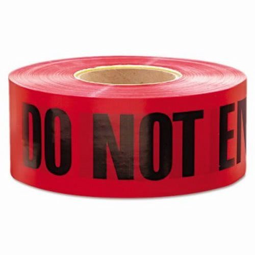 LLDPE Red Barricade Tape, for Road Construction, Railway, Parking, Feature : Waterproof