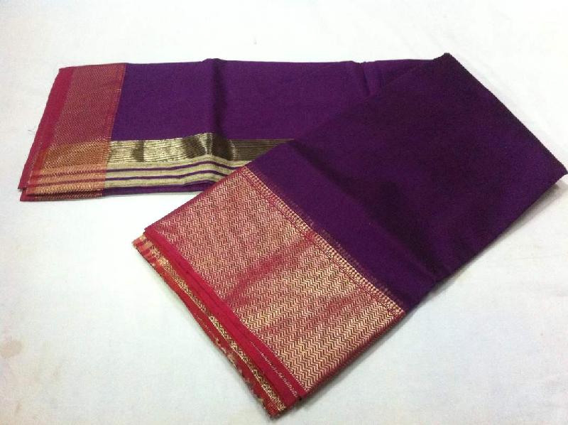 Maheshwari Skirt Border Sarees