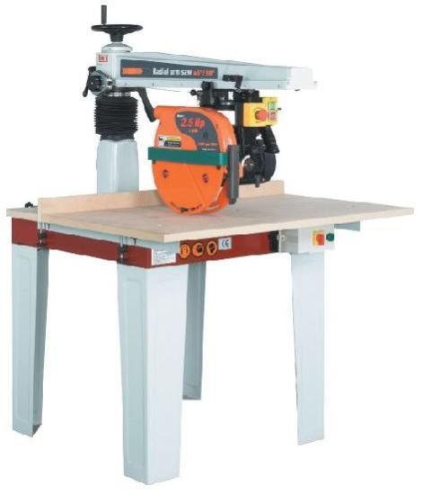 Radial arm saw