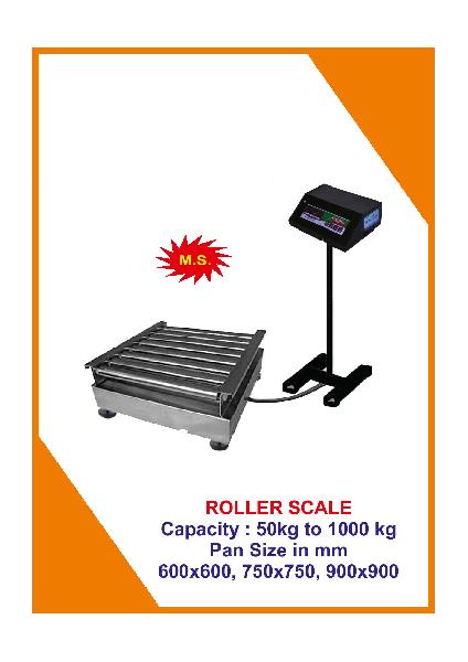 Roller Platform Weighing Scale