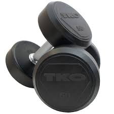 Rubber dumbbell