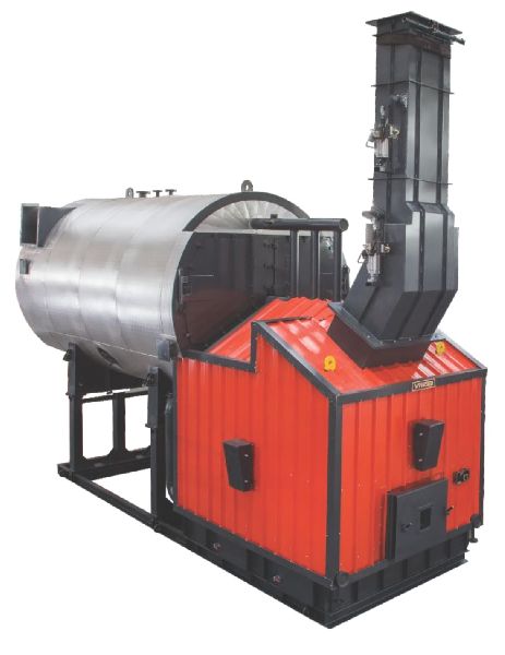 Agro waste fired boiler