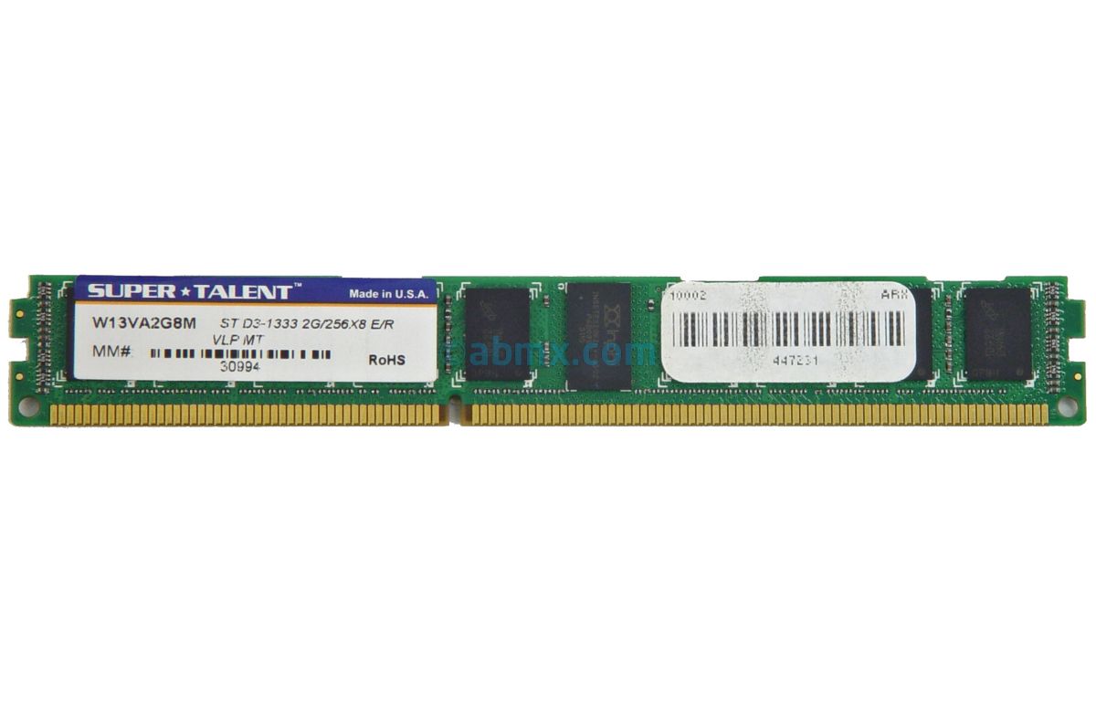 2GB (1 x 2GB) DDR3-1333 ECC Registered Server Memory