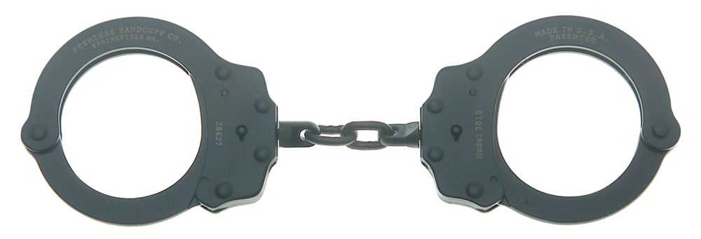 Chain Link Handcuff - Black Oxide Finish