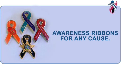 Awareness Ribbon Pins