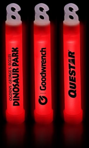 Red 4" Premium Glow Light Stick
