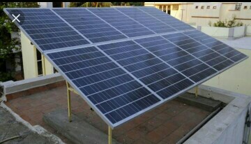 Solar power rooftop