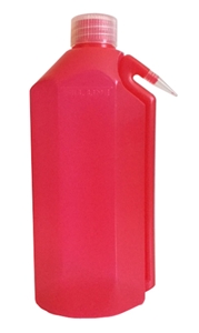 Azlon Red Integral Wash Bottle