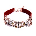 Flower Bed Choker Necklace