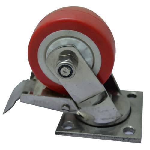 CASTER WHEEL WITH BREACK