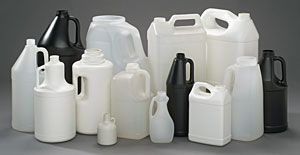 Blow Molded Handled Containers