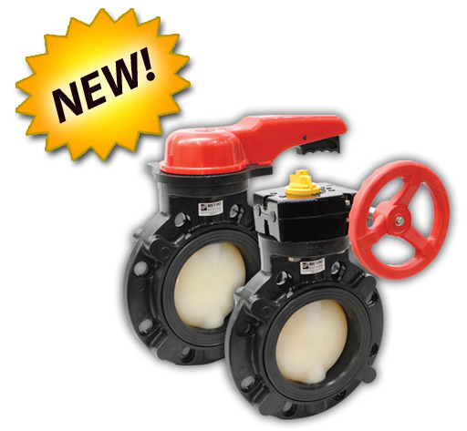 Fybroc Series NM WSB Wafer Style Butterfly Valves