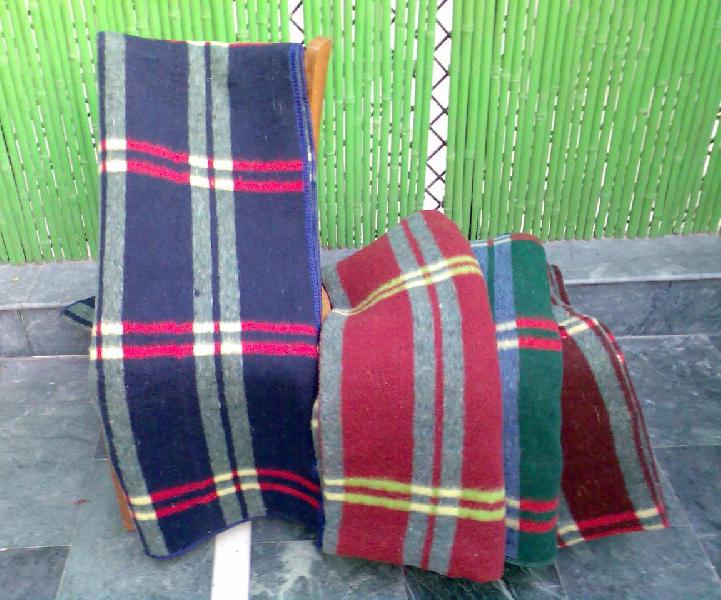 Woolen Shoddy Blankets, for Hotel, Home, Travel, Military, Army, Picnic, Bedding, airlines, railway