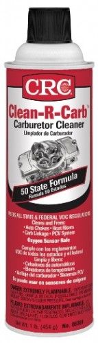 CLEAN-R-CARB CARBURETOR CLEANER (50 STATE FORMULA), 16 WT OZ
