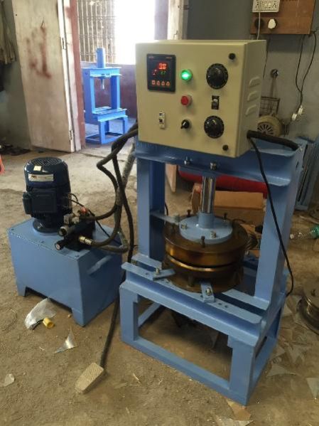 Single Die Hydraulic Panel Operated Paper Plate Macking Machine