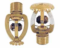 Recessed Pendent Sprinklers