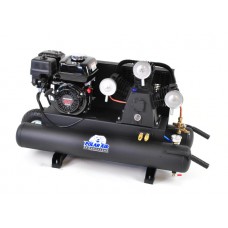 6 HP 3 Cylinder 18 CFM Honda Gas Powered Wheelbarrow Air Compressor