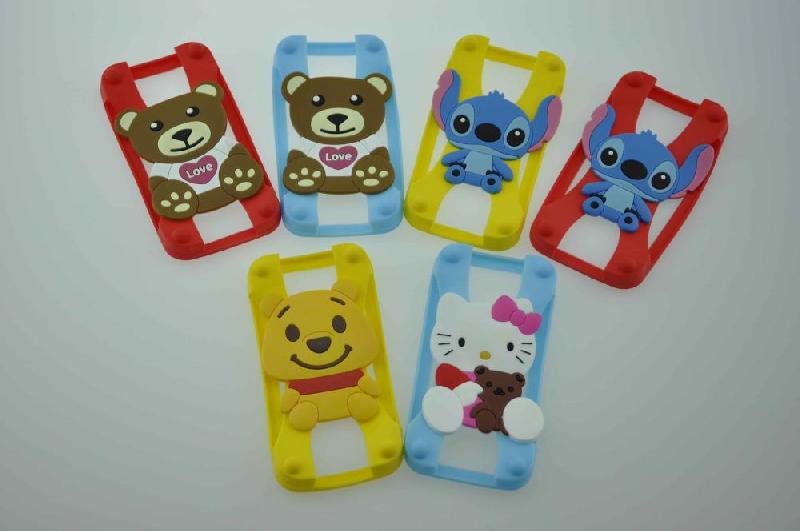Custom Silicone Cell Phone Cartoon Case by  . | ID - 3027747