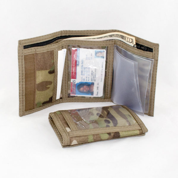 Camouflage Trifold ID Wallet
