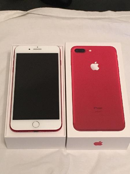 iPhone 7 Plus Red 128 GB SIMフリー - スマートフォン/携帯電話